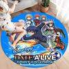 Date Live Round Area Rug Carpet Rug For Living Room Bedroom Sofa Playroom Decor Nonslip Floor Mat