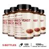 CREVIP High-Concentration Red Yeast Rice Extract Capsules, 10:1 Concentrated, Nourishing and Suitable for Both Men and Women.