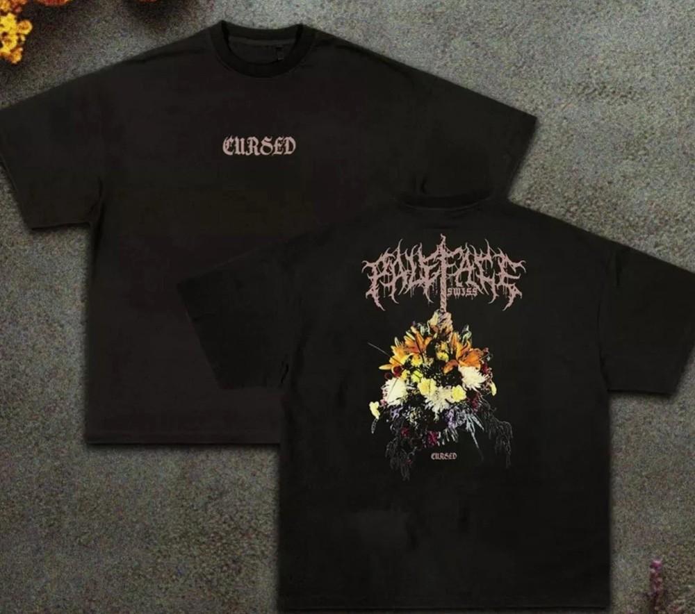 

Cursed Album Paleface Swiss Band 2 sided Cotton T Shirt Full Size S-5XL Unisex T-Shirt XXL