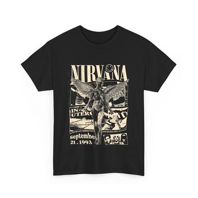 NIRVANA Vintage 1993 IN UTERO T-Shirt Size S-4XL