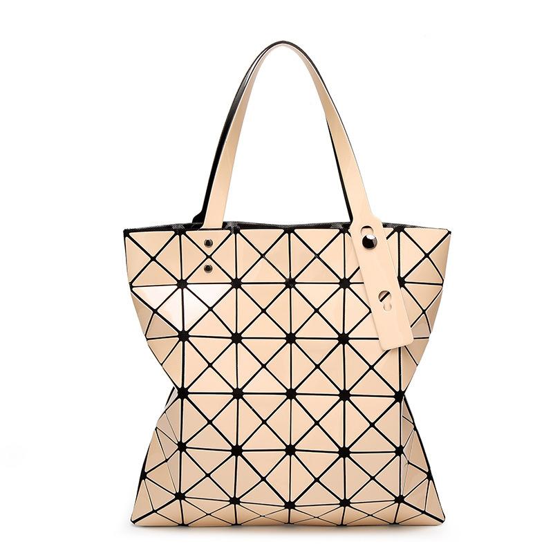 Japanese Laser Bag New Fashion Women's Bag Sequined Geometric Diamond Bag Trendy One Shoulder Handbag Bag