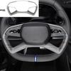 1PCS For Renault Filante 2026 2027 LHD/RHD Car Steering Wheel Button Cover Interior Accessories Carbon/Wood/Black Style ABS