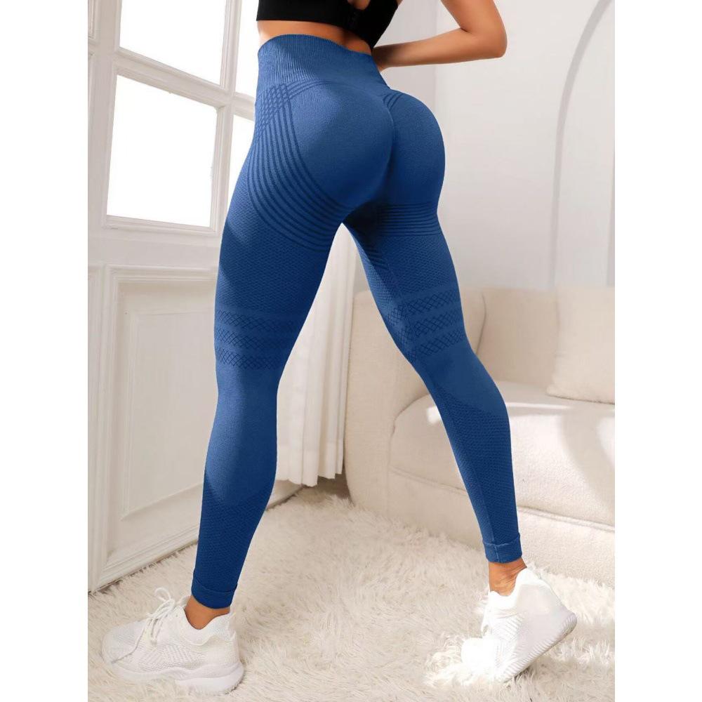 High-Waist Non-Slip Seamless Yoga Pants – Hip-Lifting, High-Elasticity Fitness Tights for Women