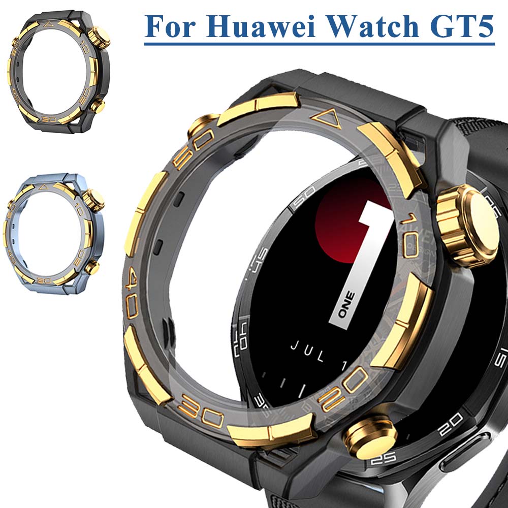Twarde Etui Na Huawei Watch GT 5 46mm / 5 Pro 46mm Zmień Na Ultimate Case Osłona Zderzaka Ochronna PC Akcesoria (bez szkła)