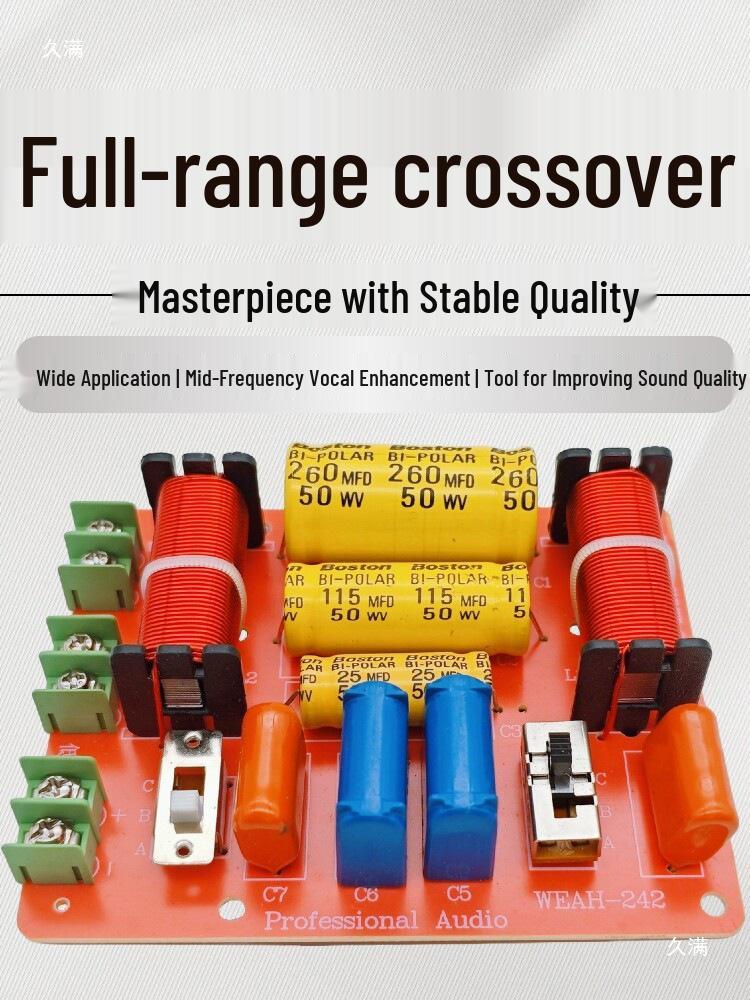 DIY High-Power, No-Weld Speaker Crossover: 2-Way to 5-Way HIFI