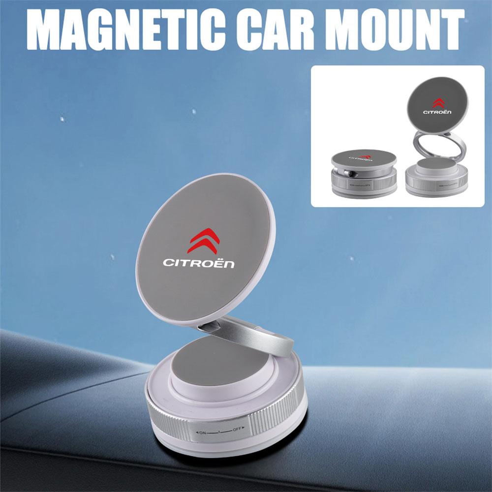 Car Magnetic Phone Holder 360°Rotatable Adjustable Car Holder For Citroen C2 C4 Picasso C3 Aircross C5 Xsara Berlingo DS Hub Cap ahq256