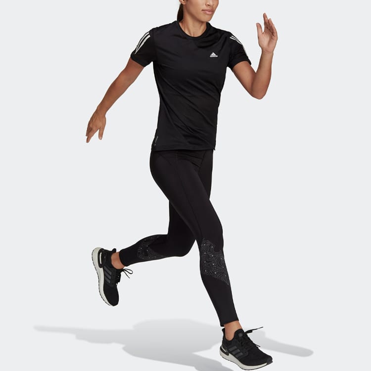 adidas Women's Own The Run Cooler Tee Black H59273