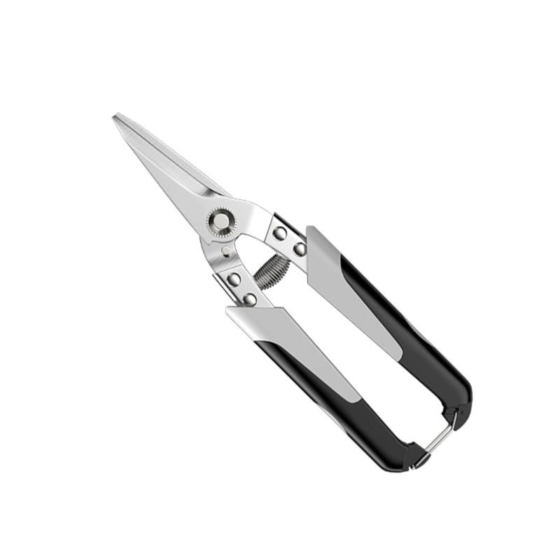 Professional Industrial Shears:Stainless Steel Scissors Tin Snips for Metal Sheet PVC Pipe Cutting Iron Plates