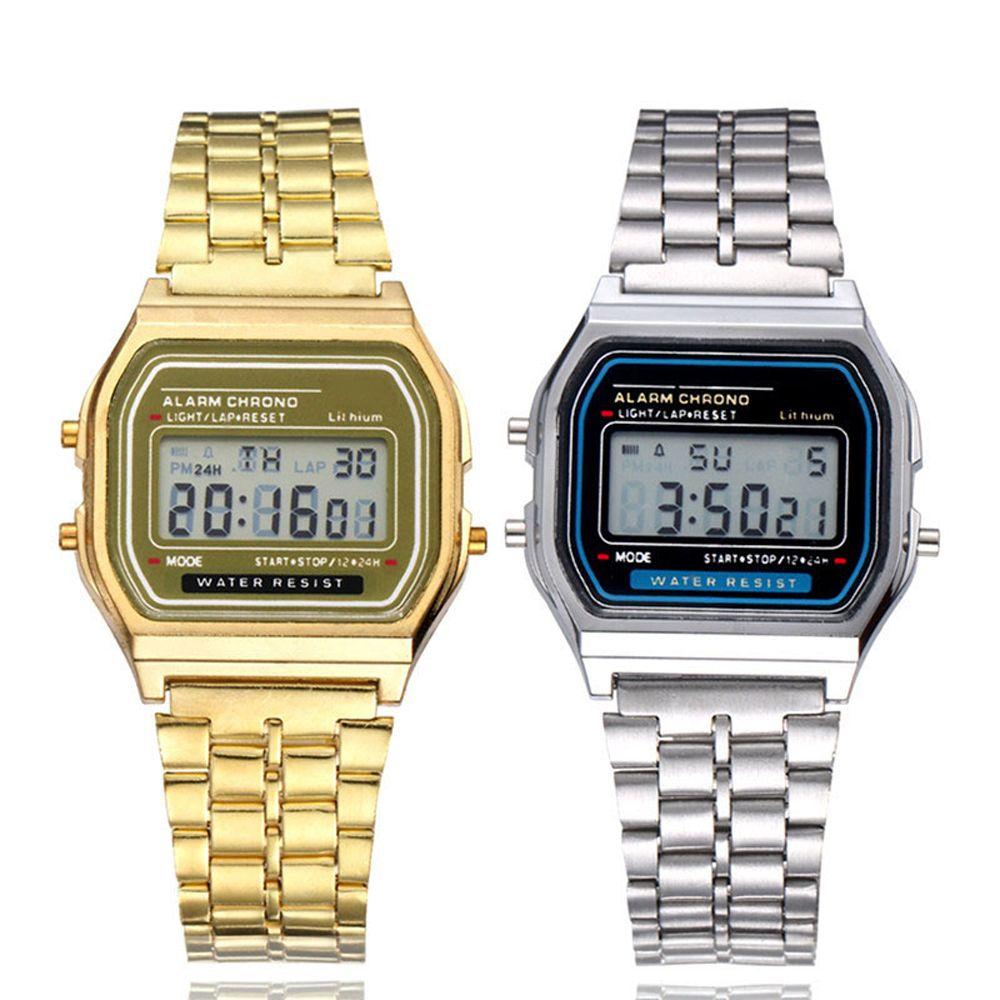 

Multifunction LED Watches Gift Sport Watch Stopwatch Alarm Electronic Clock Digital LED Watch серебряный
