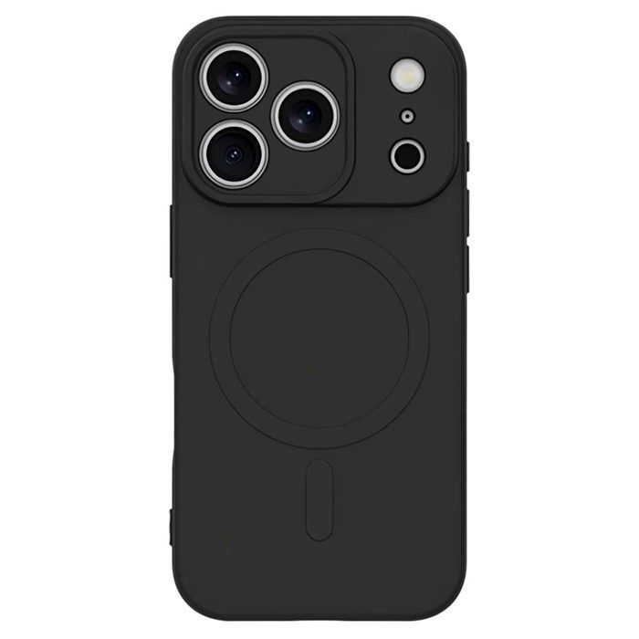 Coque MagSafe - JUST IN CASE - iPhone 17 Pro Max - TPU Résistant - Bords Surélevés - Doublure Microfibre