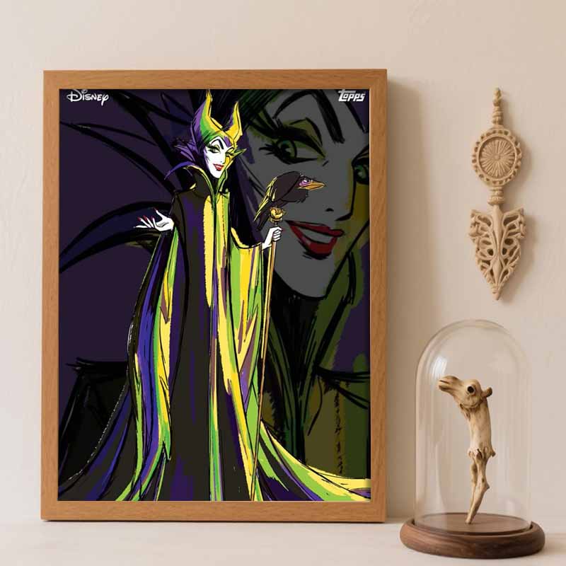 Disney Diamond Painting Full Diamonds 5D Maleficent Diamond Art Home Decoration Creative Handicrafts Round 20x30cm