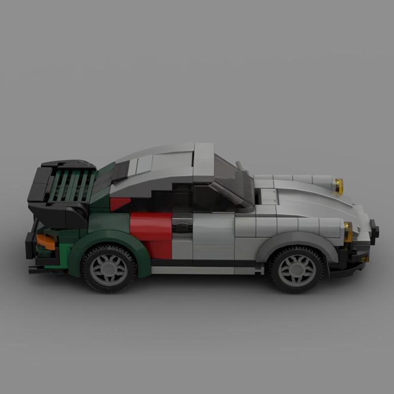 Cyberpunk Gem 911 MOC Car Model - Compatible with Lego 92818 Educational Toy Set