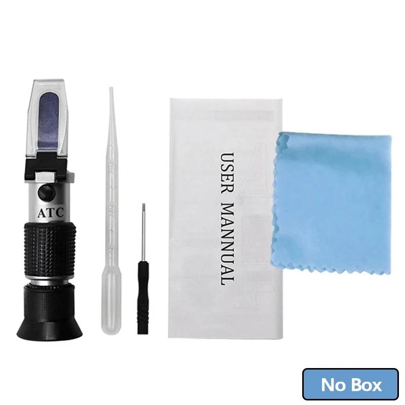 Antifreeze Coolant Refractometer for Automobile Antifreeze System Diesel Exhaust Fluid Battery Acid and Windshield Washer Fluid