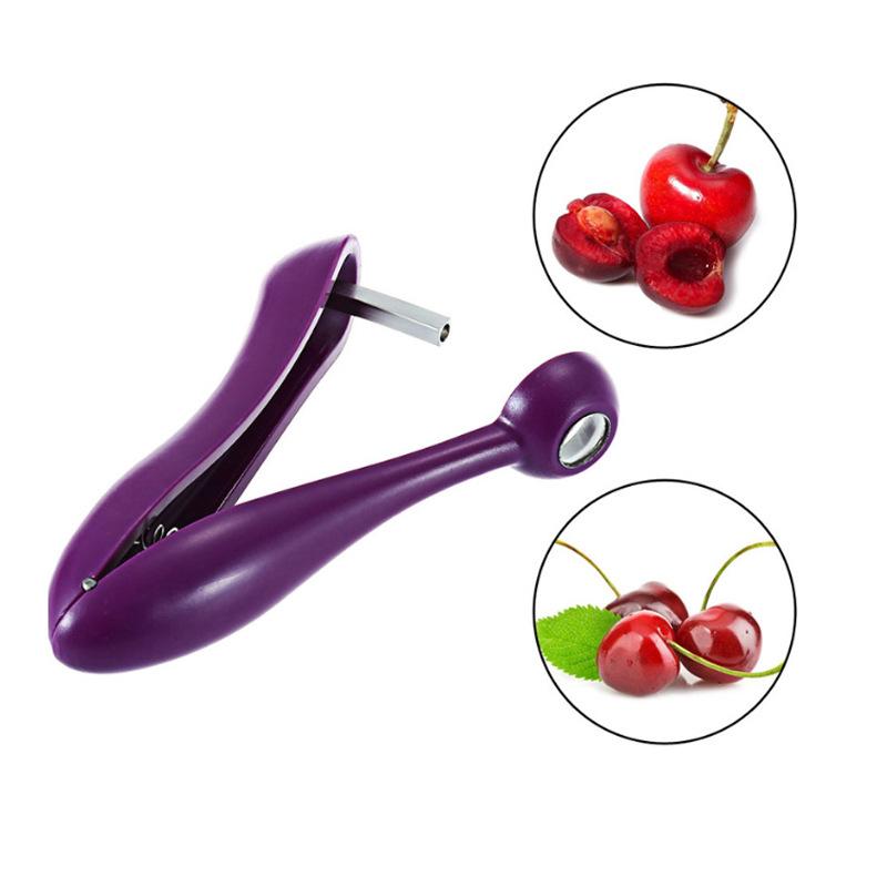 Multifunctional Cherry Pitter Jujube Squeeze Pitter Fast Fruit Pit Remover Tool Kitchen Fruit Vegetable Tools