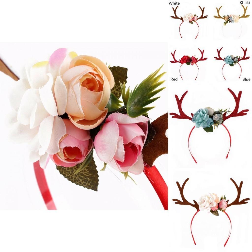 Beautiful Reindeer Antler Headwear For Women Girls Perfect For Christmas Parties
