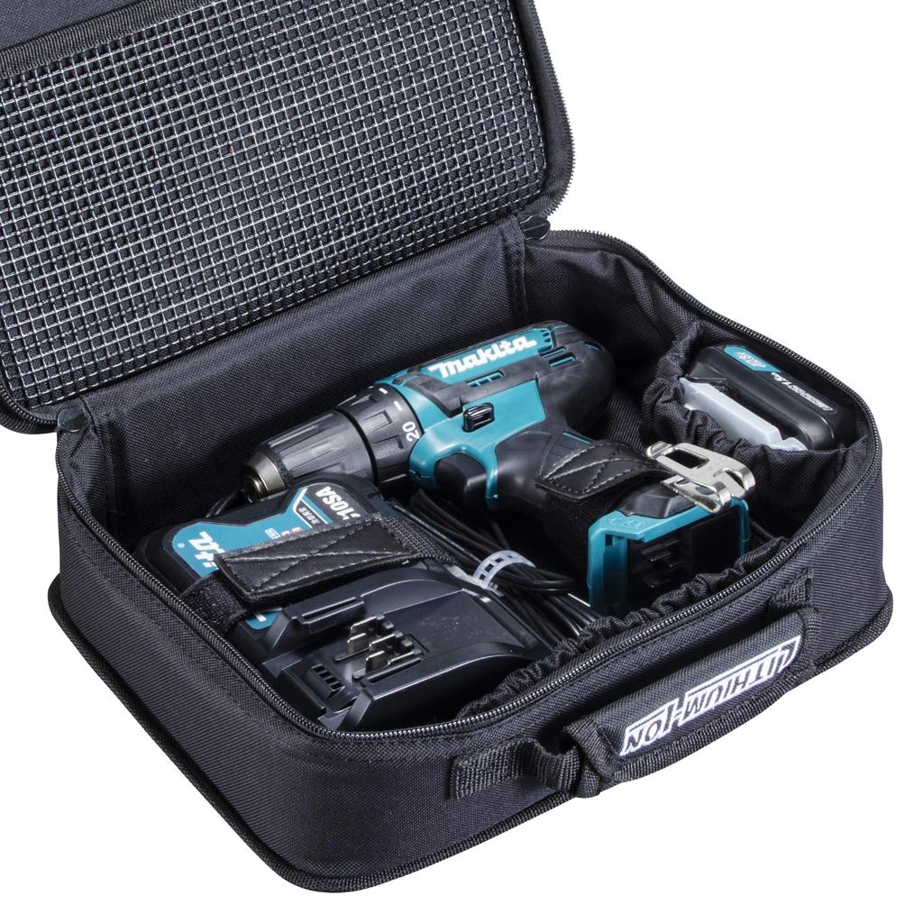 Makita DF333DSHS Rechargeable Driver with and Tool Bag Drill, 10.8V 1.5Ah, Battery, Charger,