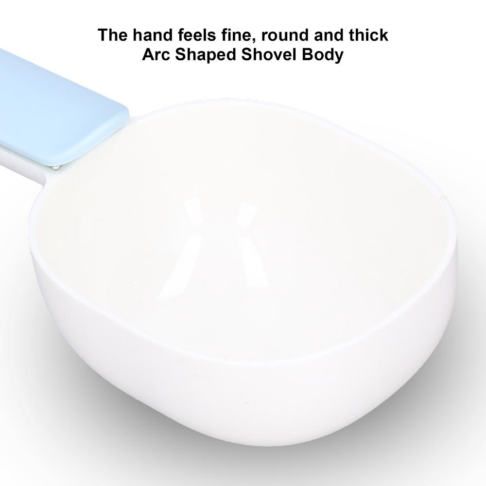 Ergonomic Handle Pet Feeding Scoop Arc Design Cat Food Shovel Compact Pet Food Spoon  for Pets