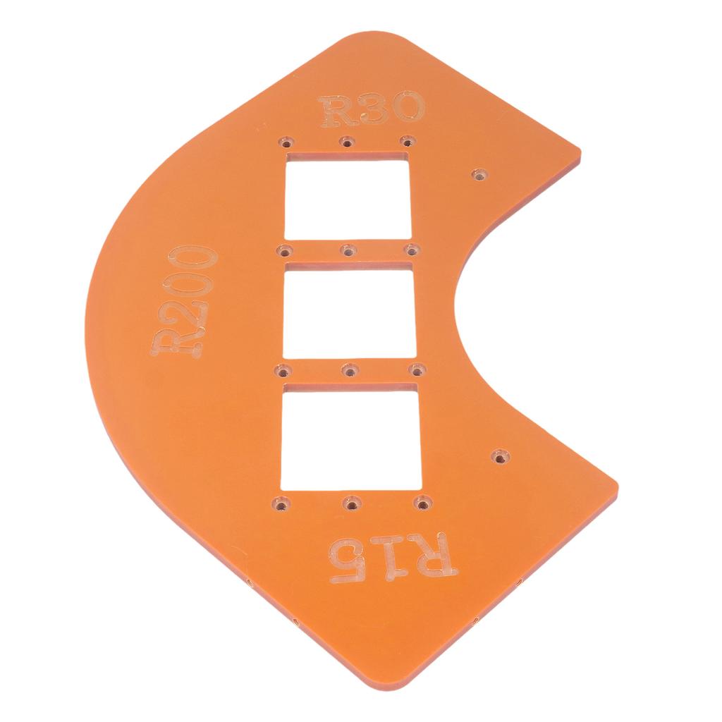 Radius Jig Router Template R15 R30 R100 R200 Woodworking Corner Radius Guide for Cabinet Wardrobe