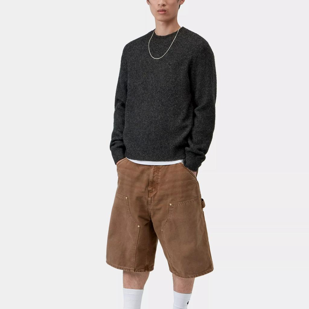 Carhartt WIP FW26 Curtis Sweater Solid Color Comfortable Minimalist Crew Neck Pullover Long Sleeve Casual Sweater Unisex sweater I035394-3Z8-XX