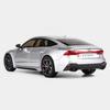 MyCar 1:24 Scale Diecast Metal RS7 Model Car - Silver Collectible Figurine