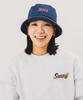 BIGWAVE COLLECTIVE Girl Logo Bucket Hat (Denim)