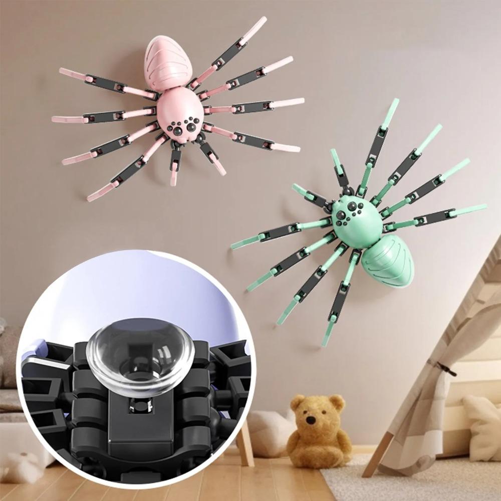 Multi Joint Movable Toy Simulation Large Spider Animal Model Decorations Funny Little Gadget 3d Movable Multi Joint Gift