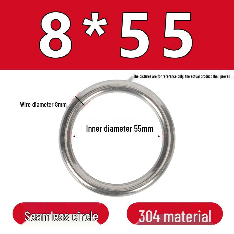 Stainless Steel Seamless O-Ring: Corrosion-Resistant Accessory for Handbags and Pet Gear