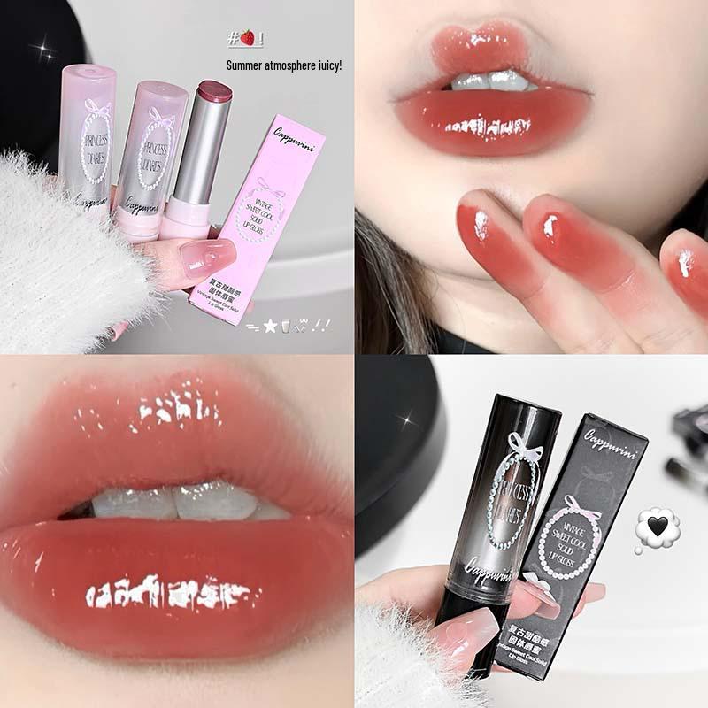 CAPPUVINI Retro Süße Nude Lippenfarbe - Koreanischer Stil, Erschwinglich für Studenten, Volltonfarbe.