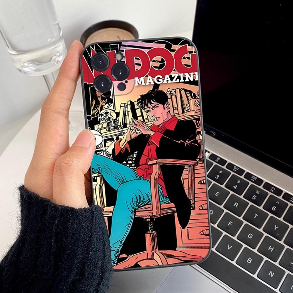 

Comics Dylan Dog Phone Case For iPhone 15 14 11 12 13 Mini Pro XS Max Cover 6 7 8 Plus X XR SE 2020 Funda Shell iPhone 13