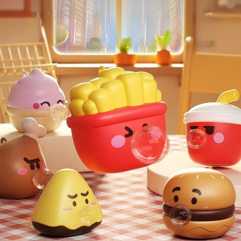 Cute Food Series Plivní bubliny Squishy Mačkní Hračky Úzkost Úleva od stresu Senzorick antistresov hračky pro dospěl Děti