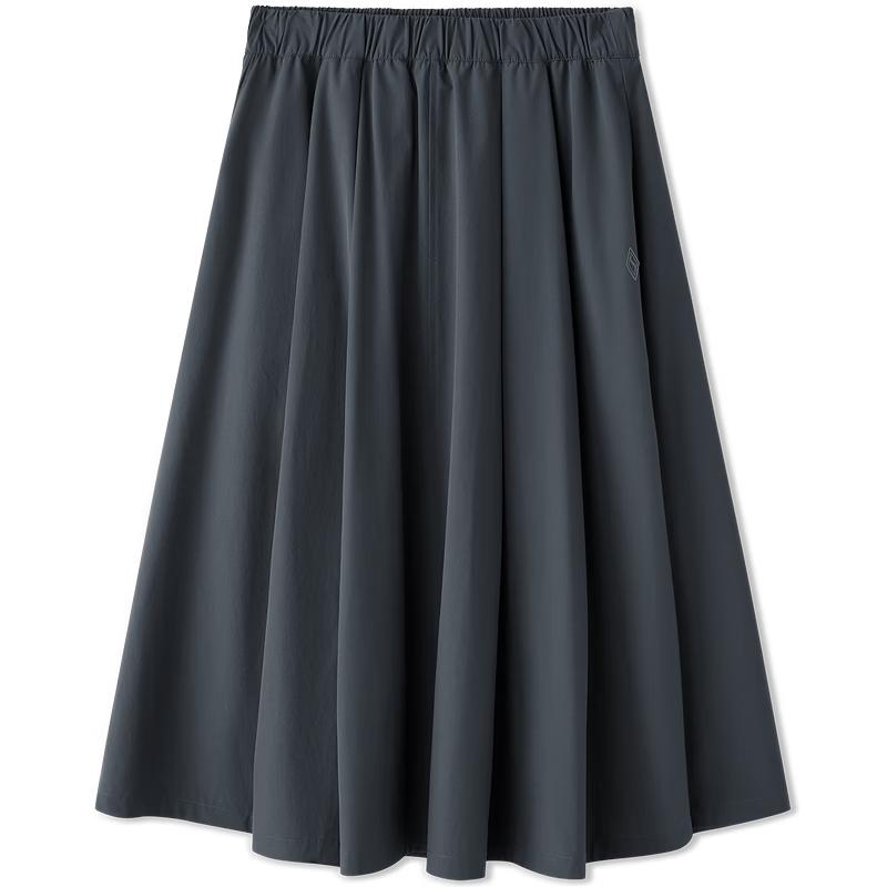 Skechers Women s Water-Repellent Pleated Mid-Length Skirt L 75