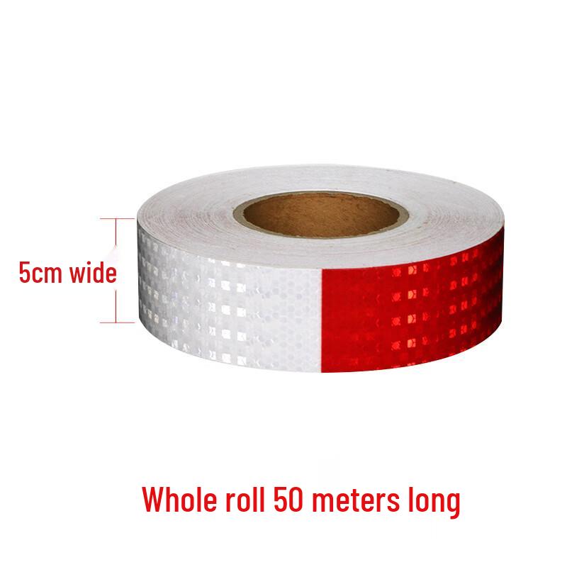 High-Visibility Reflective Safety Warning Tape