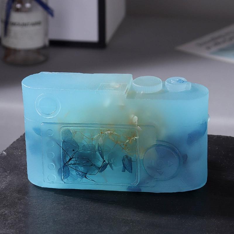 3D Camera Silicone Chocolate Candy Mold Cake Decorating Tools   Soap Mold Home Photography Ornament Molds Craft