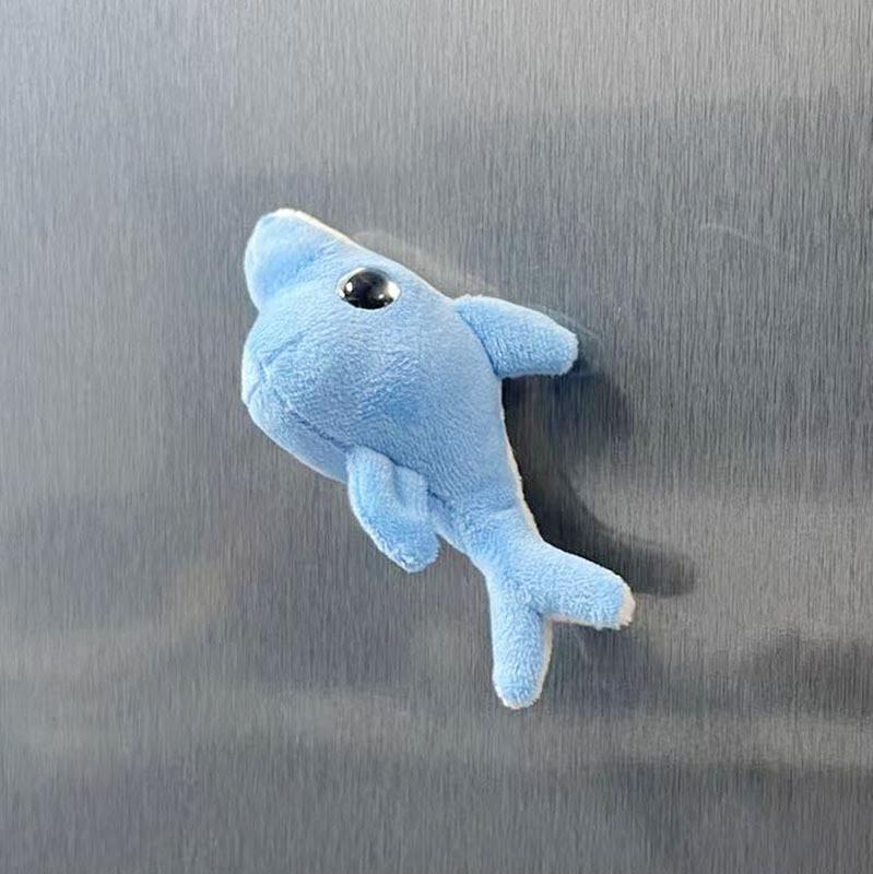 Plush Animal Ocean Refrigerator Magnet Sea Turtle Lobster Fish World Underwater