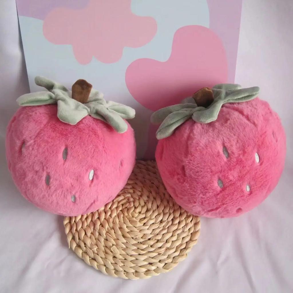 Gefüllte Früchte Plüsch Kreatives Obst Plüschtier Wassermelone Erdbeere Mango Karotte Puppe Exquisites Kawaii Festivalgeschenk für Freunde