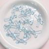 30Pcs Transparent Acrylic Bow Tie Beads Bow Knot Charms For Jewelry Making Diy Necklace Bracelet Key Chain Accessories