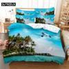 Plane Fashion Bedding Set 2/3pcs 3D Digital  Printing Duvet Cover Sets 1 Quilt Cover + 1/2 Pillowcases US/EU/AU Size