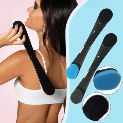 1 Stk. Lotion-Applikator Selbstbräuner- und Bräunungs-Rückenapplikator-Stab Tragbar Faltbar Streifenfreier Sonnencreme-Rückenapplikator