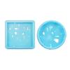Placemat Tray Molds DIY Coaster Molds Silicone Tray Molds Epoxy Resin Casting Molds for DIY Casting Home Decoration