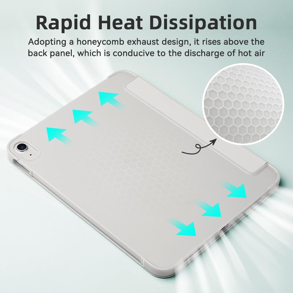 For iPad Mini 6 7 iPad Pro 11 M4 iPad Air 11 M2/M3 10th A16 for Air 5/6/7/8 10.2 9.7 10.9 Shockpro Case with Side Pencil Holder