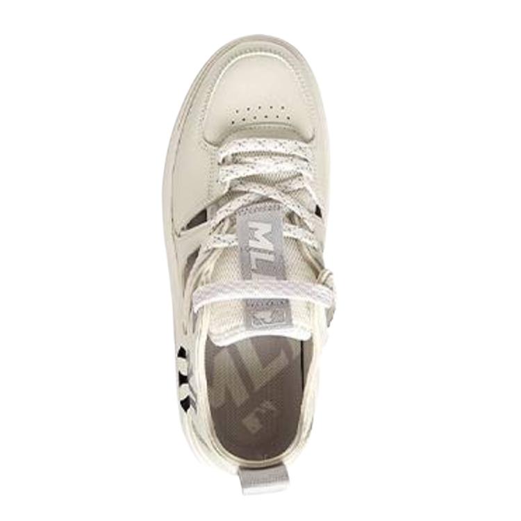 MLB New York Yankees Synthetic Leather Breathable And Slip Resistant River Trekking Shoes Unisex Ecru 3ASDCL163-50WHS
