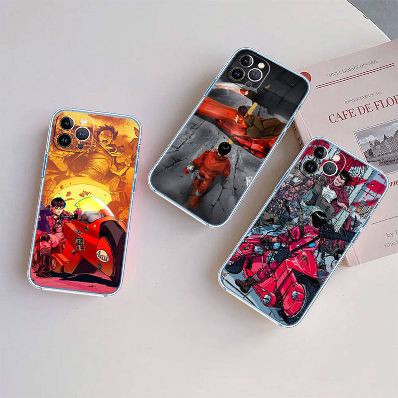 MH127 Akira Anime Case for Motorola E7 G6 G7 G8 G9 Plus Power Play G10 G20 G04 E30 E40 E22 E20 E13 E15 G22 G23 G05 G75 G35 G55