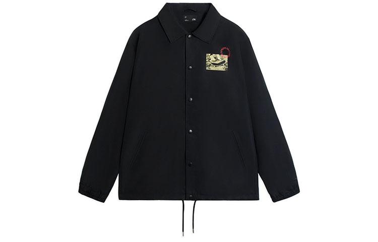 Li Ning Jackets Men s Black Lapel Moderate Other AFDS817-2 S