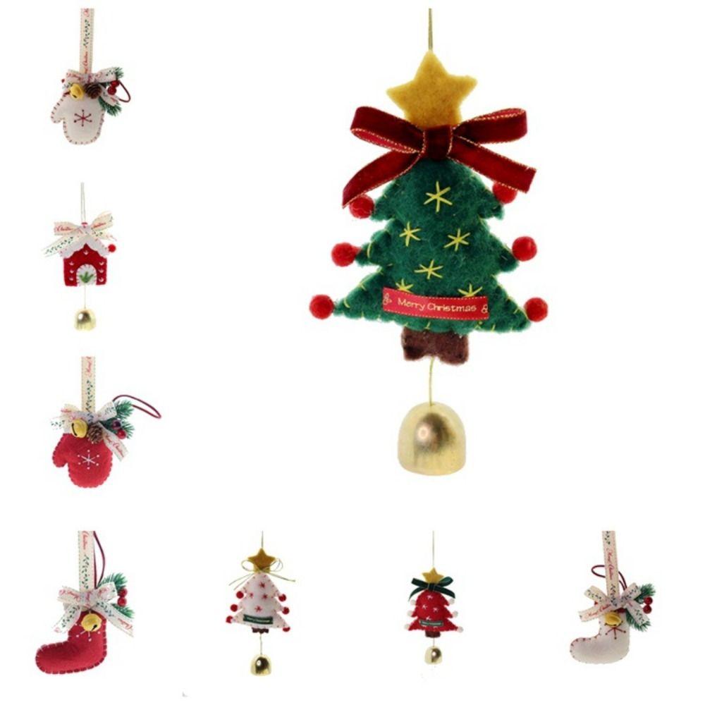 Felt Christmas Tree Ornaments Exquisite Xmas Hanging Decorations Christmas Tree Pendant  Home Decor