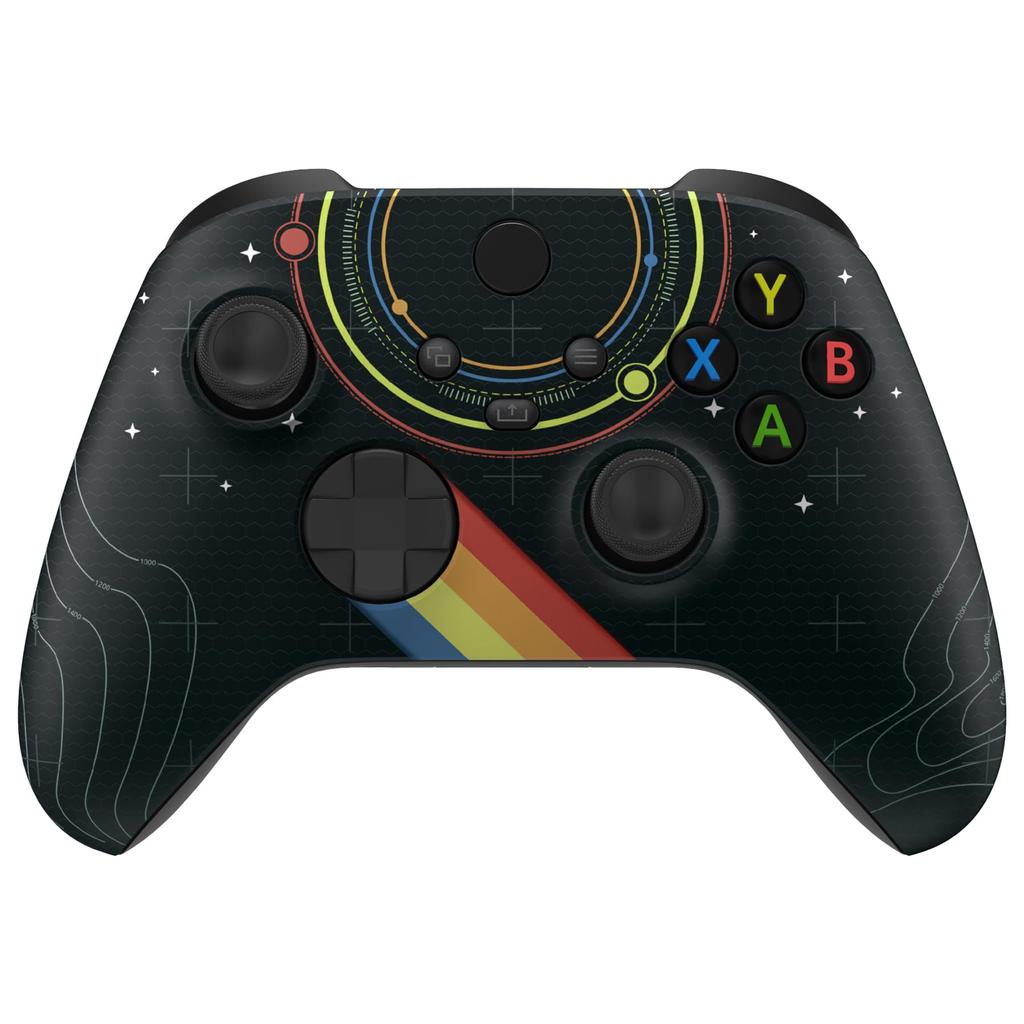 Custom Front Housing Shell for Xbox Series Featuring a Starry Sky Design and Faceplate Cover for Xbox Series and Xbox Core Not eXtremeRate's X/S,