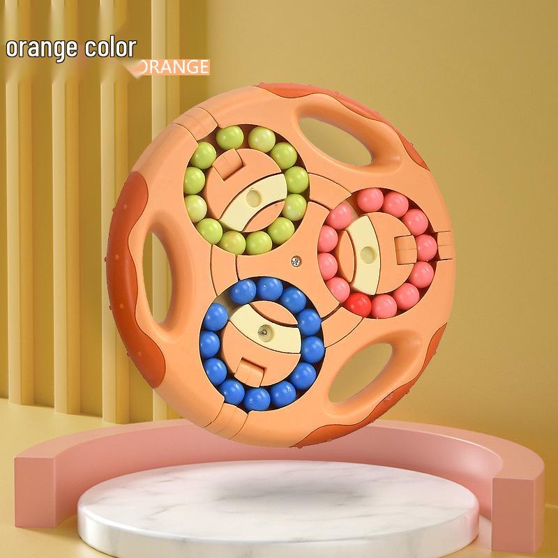 Magic Bean Gyroscope: Rotating Puzzle Toy for Kids