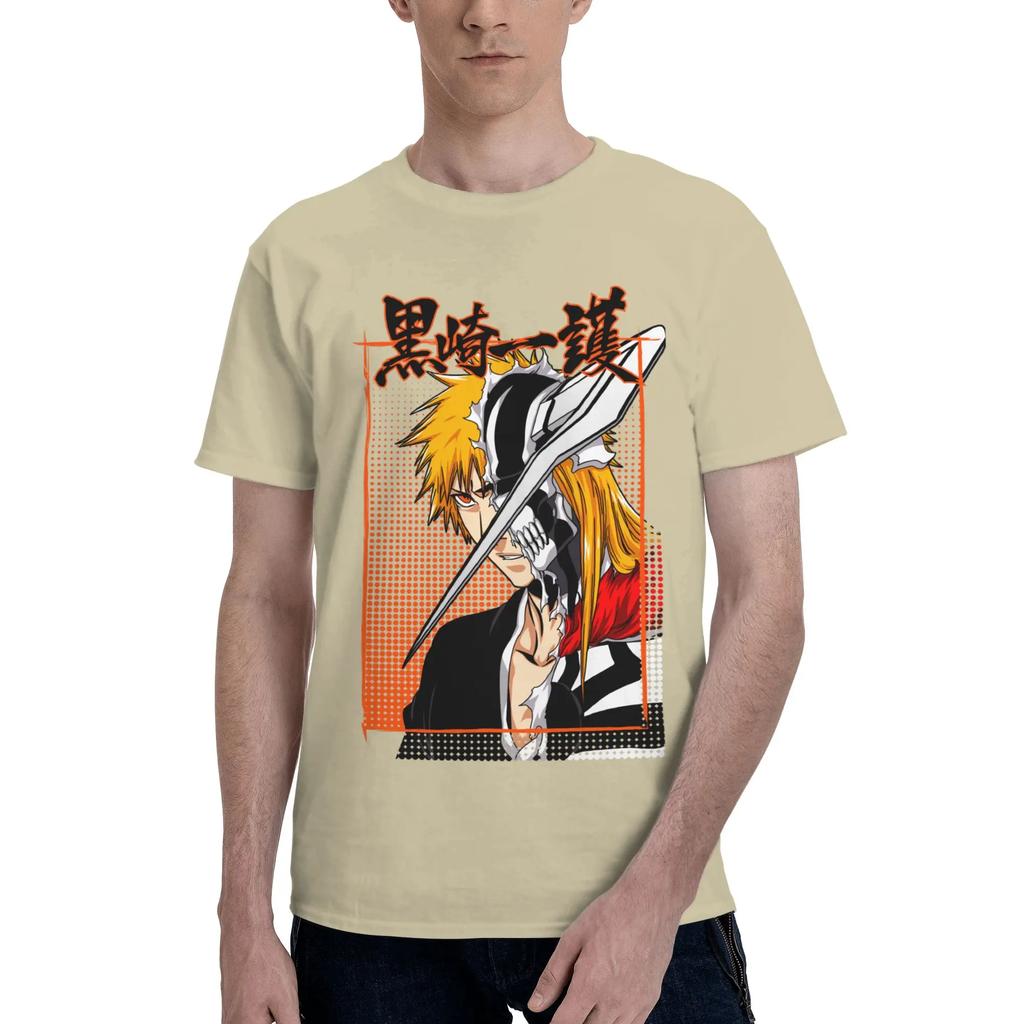 Anime Bleach Thelust Unisex TShirt Clothes Humorous Tees Short Sleeve fugees Cotton