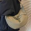 Casual Large-capacity Simple Canvas Bag Women's Winter New Simple Dumpling Bag One-shoulder Crossbody Bag