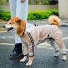 Waterproof Dog Raincoat Pet Dogs Clothes Transparent Raincoat for Medium Large Dog Cat Chihuahua Teddy Jumpsuit Roupa