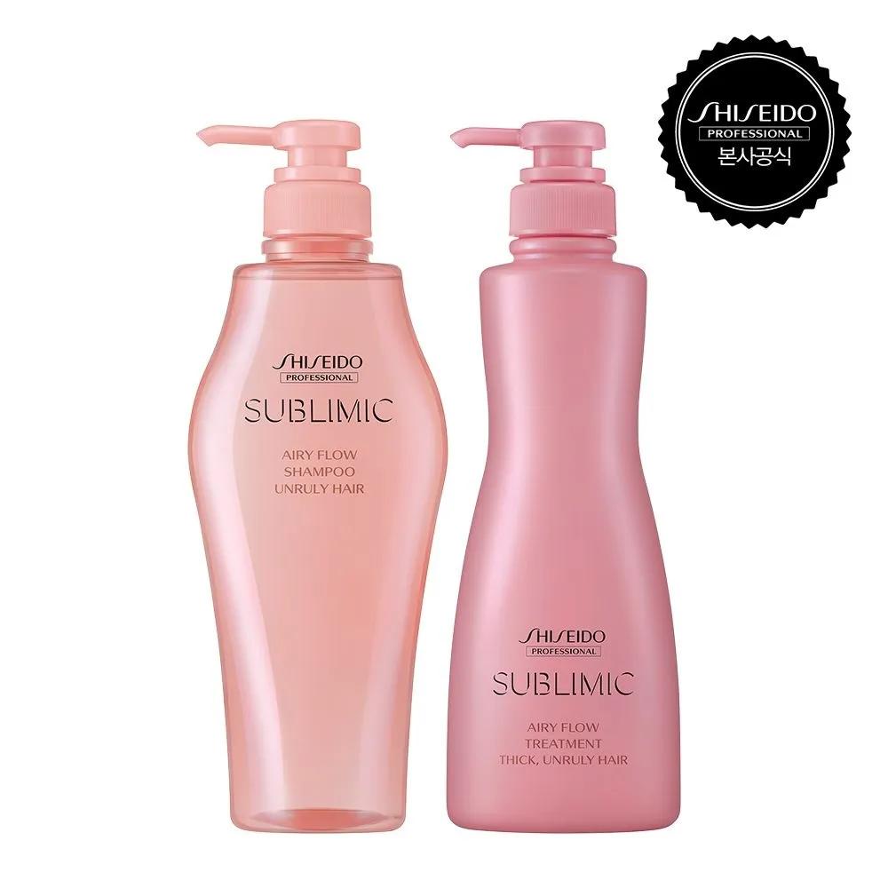 Sublimic Airyflow Shampoo 500ml + Treatment 500ml (Select 1) (T/U) 01_T For thick and frizzy hair
